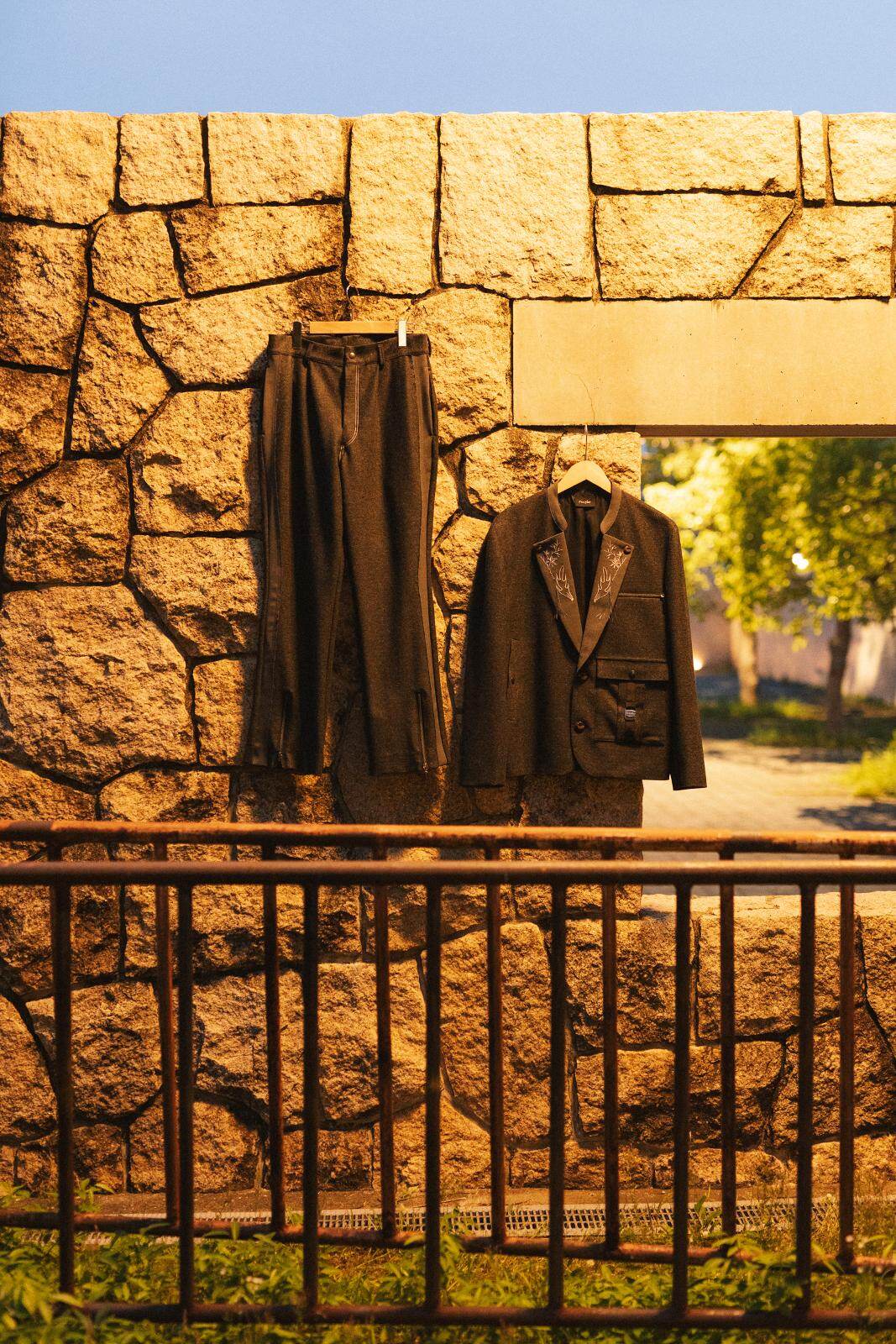 ネニュファール 2025-26年秋冬｜male ダブルジャケット