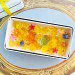 “宝石の煌めき”カラフルな琥珀糖を飾ったパフェ＆アイスケーキ、ハラペコラボのひんやりスイーツ｜写真6