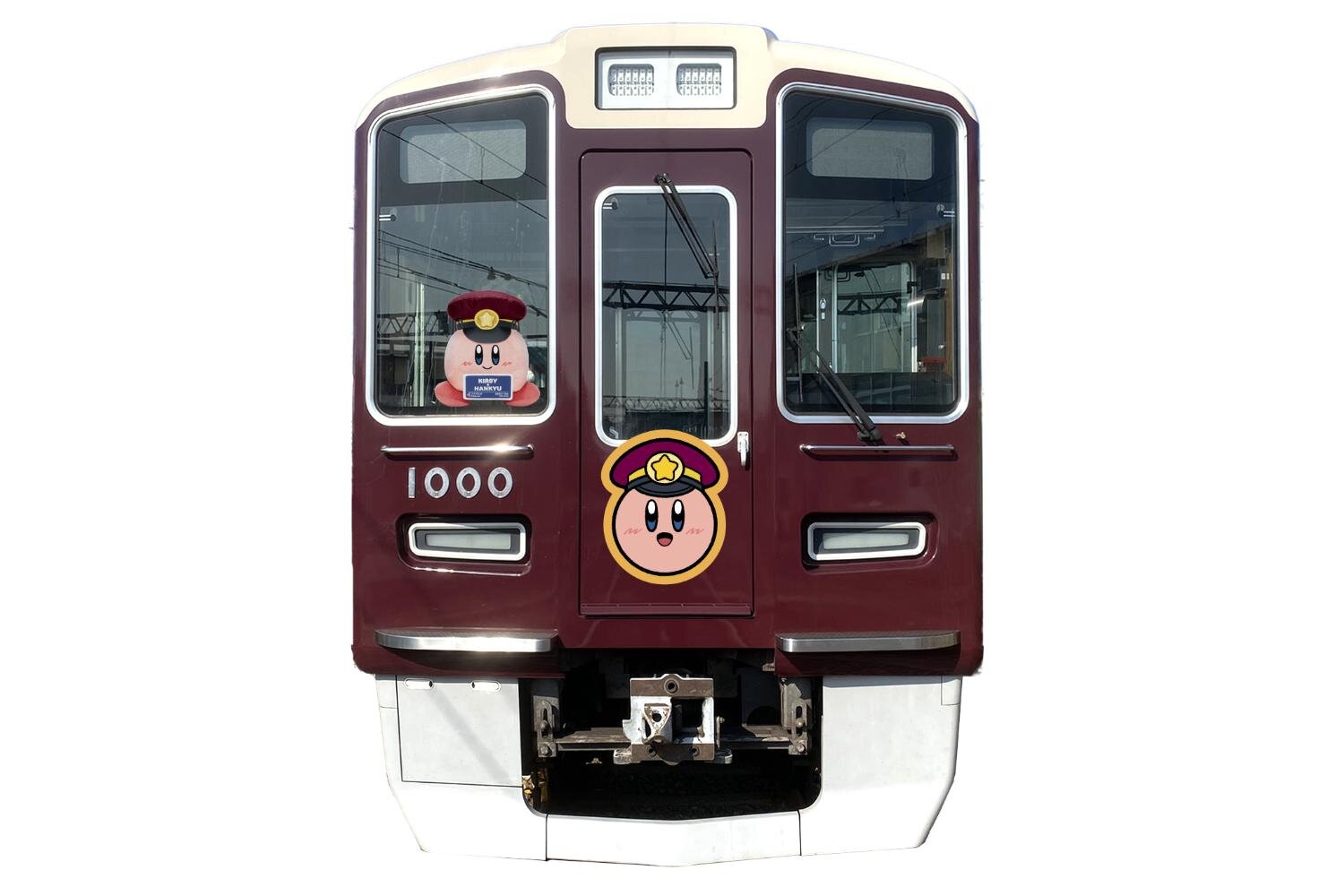 「星のカービィ×阪急電車」カービィやワドルディのラッピング電車運行、限定グッズ販売も
