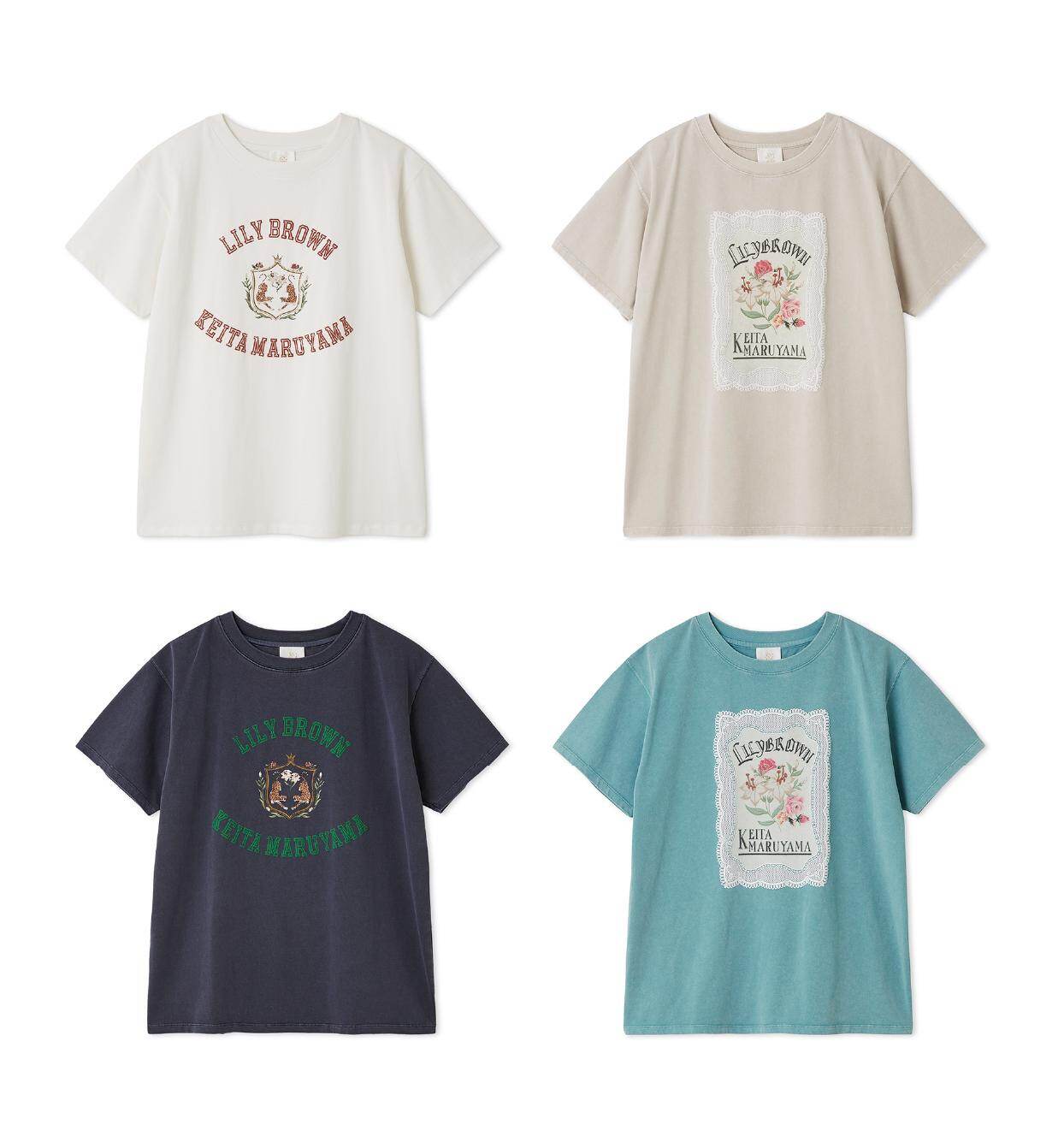 リリー ブラウン×ケイタ マルヤマ”ユリと虎”Tシャツ＆レトロなフラワーソックス｜写真20