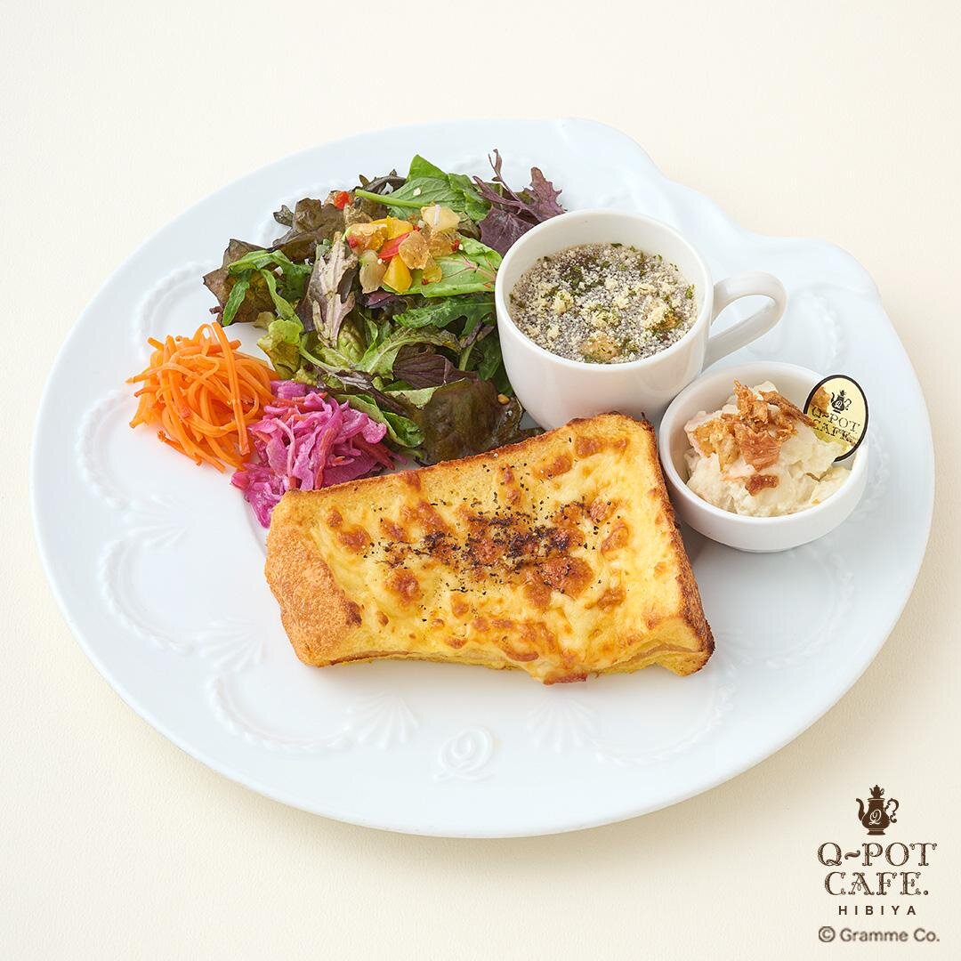 Q-pot CAFE.2号店が東京・日比谷に、“劇場”テーマのすみれ色アフタヌーンティー＆パフェ｜写真23