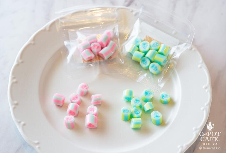 Q-pot CAFE.2号店が東京・日比谷に、“劇場”テーマのすみれ色アフタヌーンティー＆パフェ｜写真29