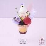 Q-pot CAFE.2号店が東京・日比谷に、“劇場”テーマのすみれ色アフタヌーンティー＆パフェ｜写真22