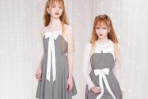 ミルク25年秋、“取り外せる”リボン付きフレアドレス＆フリル配したラメショルダーバッグ