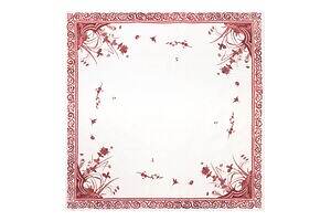 マメ クロゴウチ“初期伊万里”に着想したボタニカル柄シルクスカーフ、直営店限定で