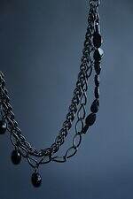 ディスコード ヨウジヤマモト、レザーショルダーバッグ＆インドのビーズ刺繍ポーチ｜写真7