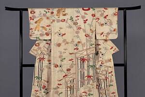 “きものの模様”を探る展覧会「紐づくきもの」京都・千總ギャラリーで、友禅染などの布地を公開