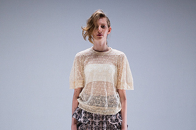 2015年春夏東京コレクション｜ミヤオ 2015春夏コレクション - 構築的なシルエットが生み出す、ミステリアスな遊び心