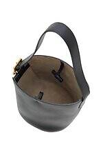 J&M デヴィッドソン フォー クラネ“矢筒着想”バケットバッグ、型押しレザー＆ベルト用バックル付き｜写真7