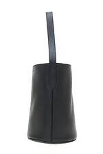 J&M デヴィッドソン フォー クラネ“矢筒着想”バケットバッグ、型押しレザー＆ベルト用バックル付き｜写真4