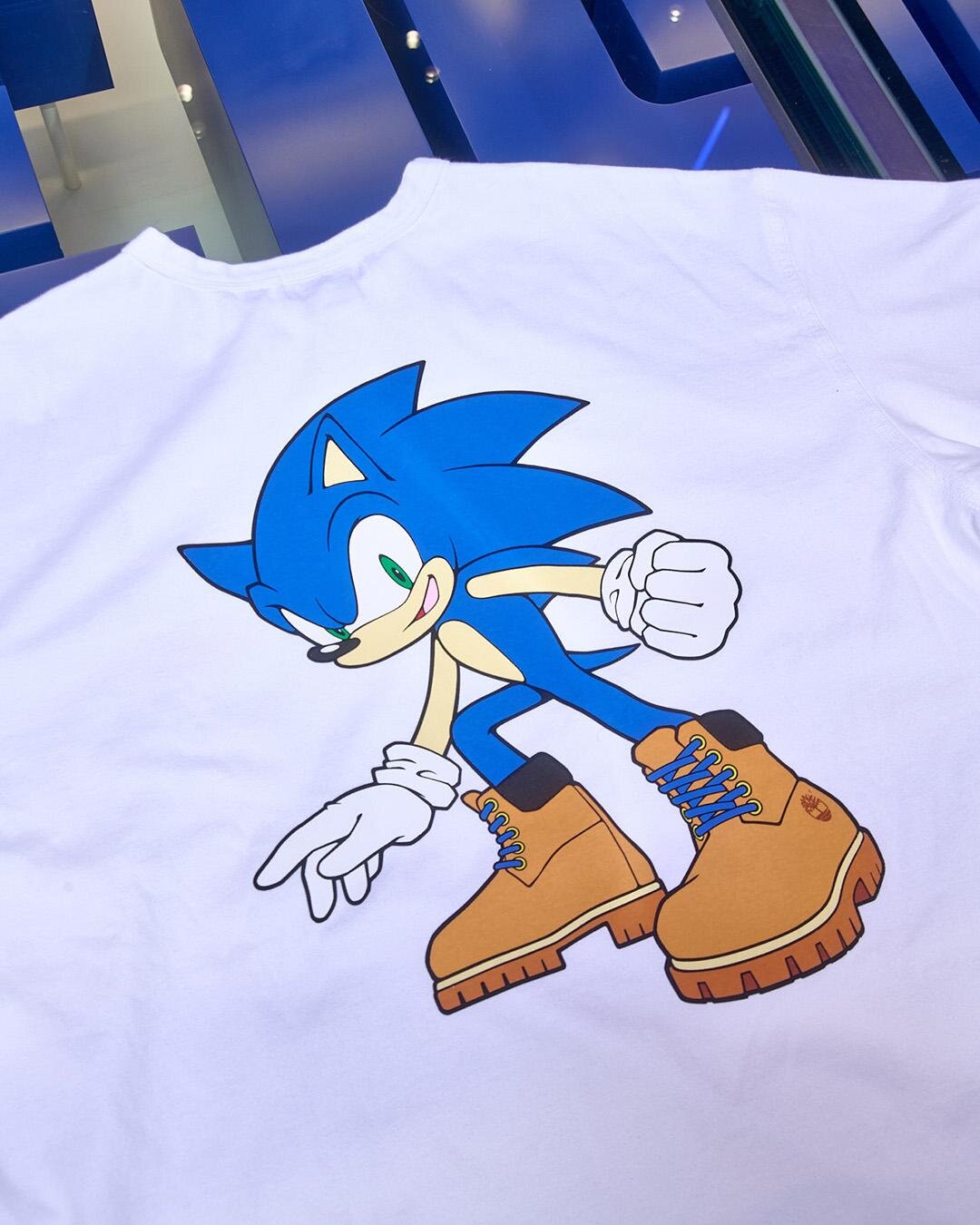 ティンバーランド×セガ「イエローブーツ」が“ソニック”仕様に！青シューレースやイラスト刻印｜写真7