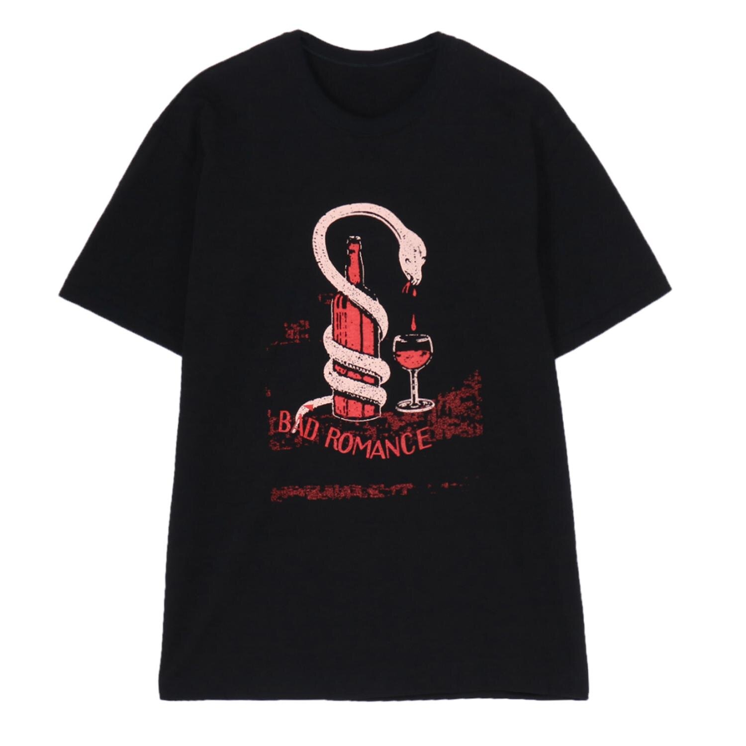 ワイルドサイド ヨウジヤマモトのTシャツ”日本画風”コラージュ＆ゴシックフラワーモチーフ｜写真2
