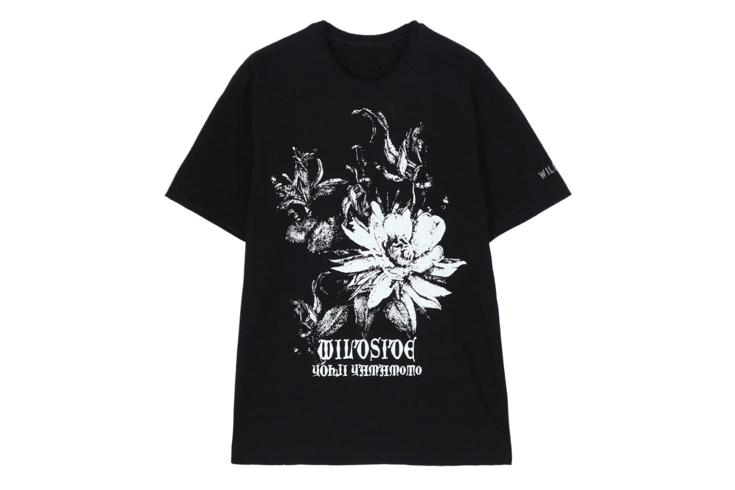 ワイルドサイド ヨウジヤマモト新作カットソー、蝶や薔薇＆女性