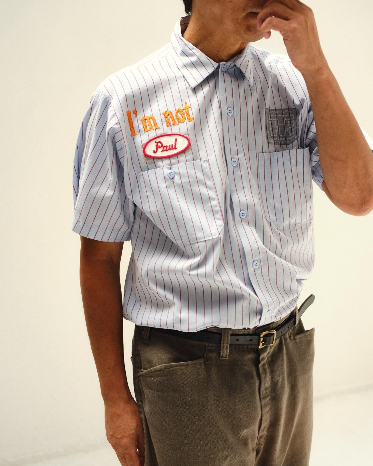 シャツ 22,000円 Stylist, Model : Ryoji Homma Photographer: Yusuke Abe