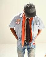 セブンバイセブン×ツータックス初コラボ、ロゴ刺繍でリメイクしたヴィンテージワークシャツ｜写真18