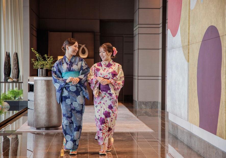 浴衣で楽しむ南仏リビエラ風アフタヌーンティー＆マンゴーかき氷、フォーシーズンズホテル東京大手町で｜写真2