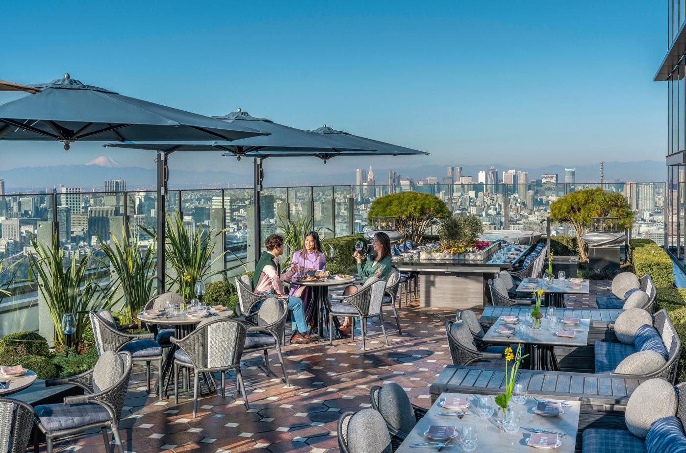 浴衣で楽しむ南仏リビエラ風アフタヌーンティー＆マンゴーかき氷、フォーシーズンズホテル東京大手町で｜写真6