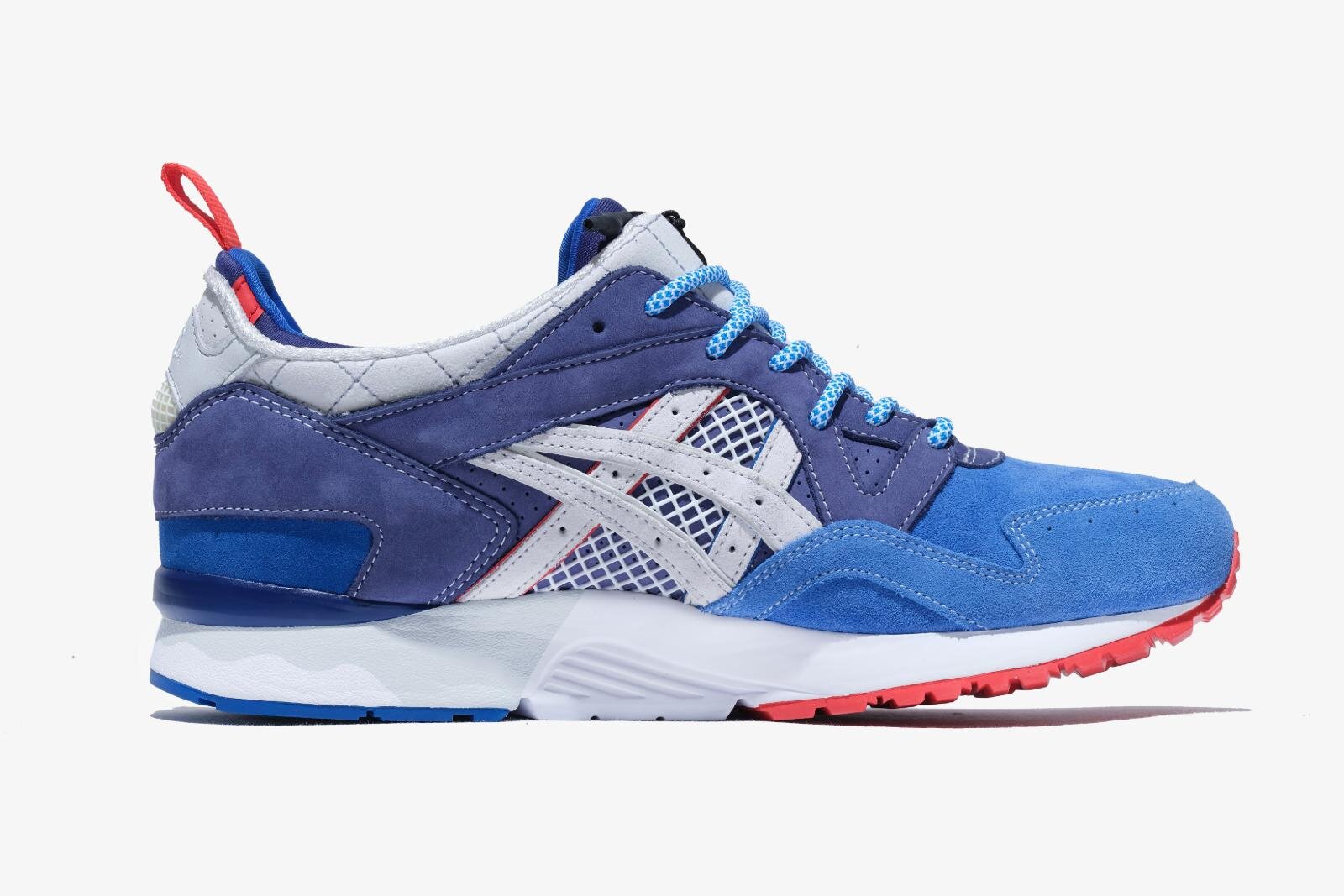 アシックス×ミタスニーカーズ”トリコロールカラー”の「ゲルライト ムゲン」スニーカー