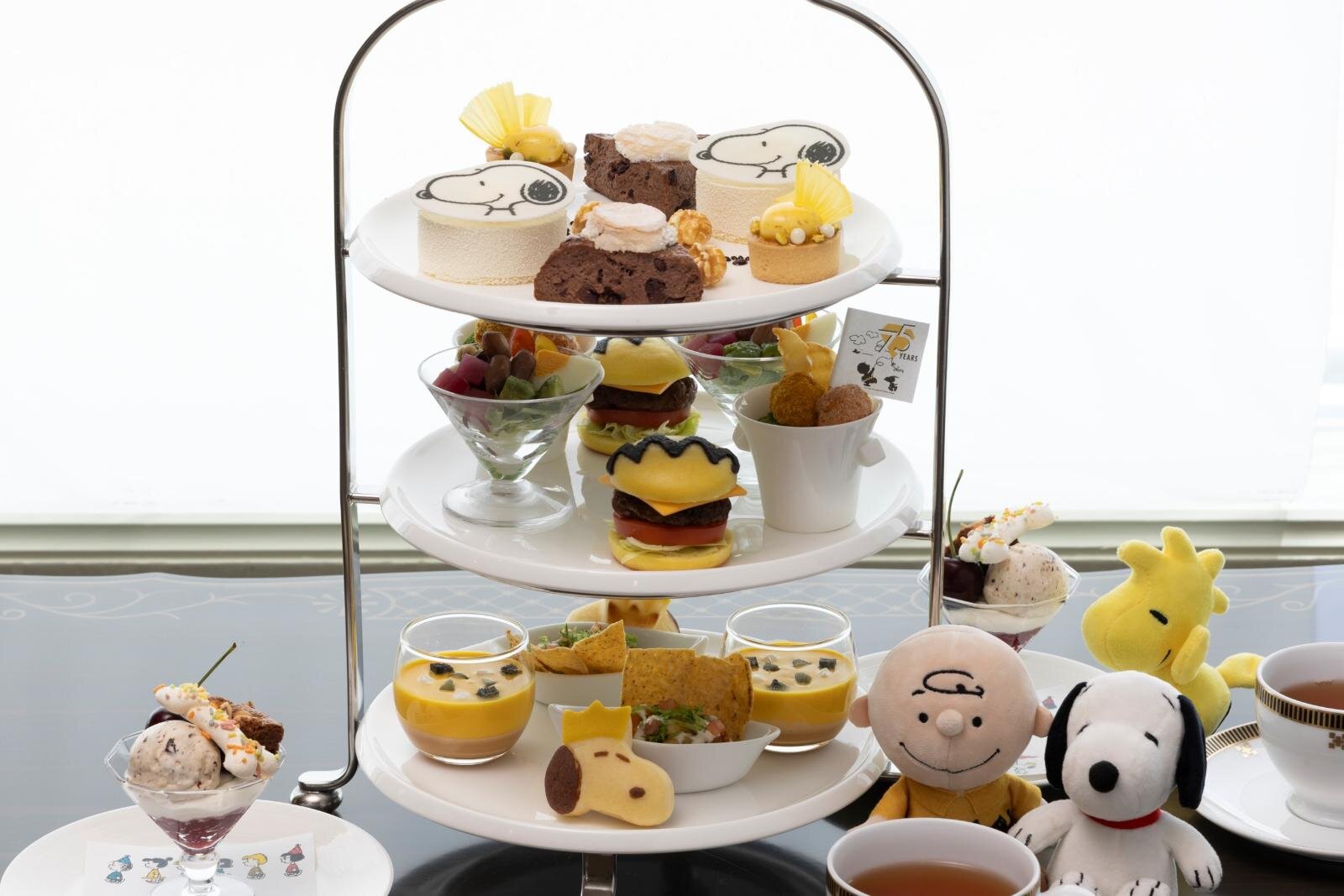 帝国ホテル 東京「スヌーピーの魅力」溢れるアフタヌーンティー＆コース、“限定グッズ付き”宿泊プランも
