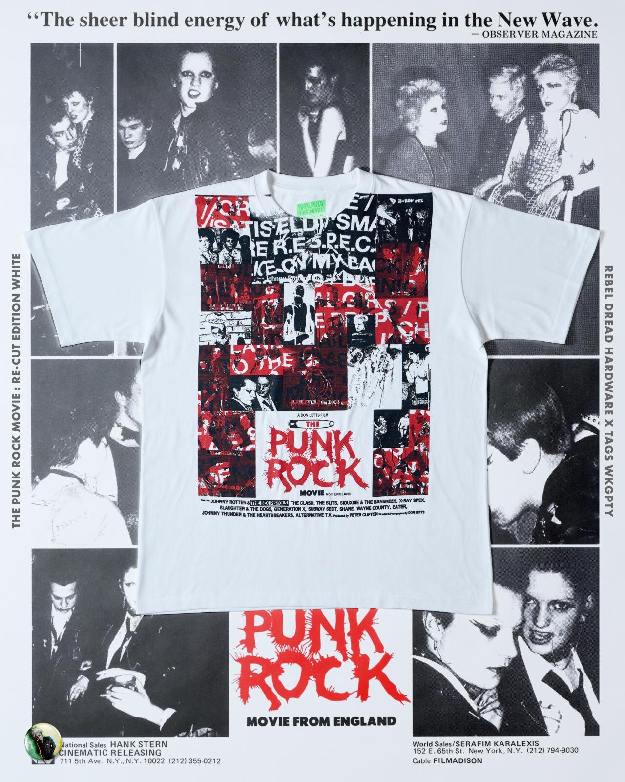 レベル ドレッド ハードウェアのTシャツ、”パラシュートシャツ”風＆映画ポスターモチーフ｜写真20