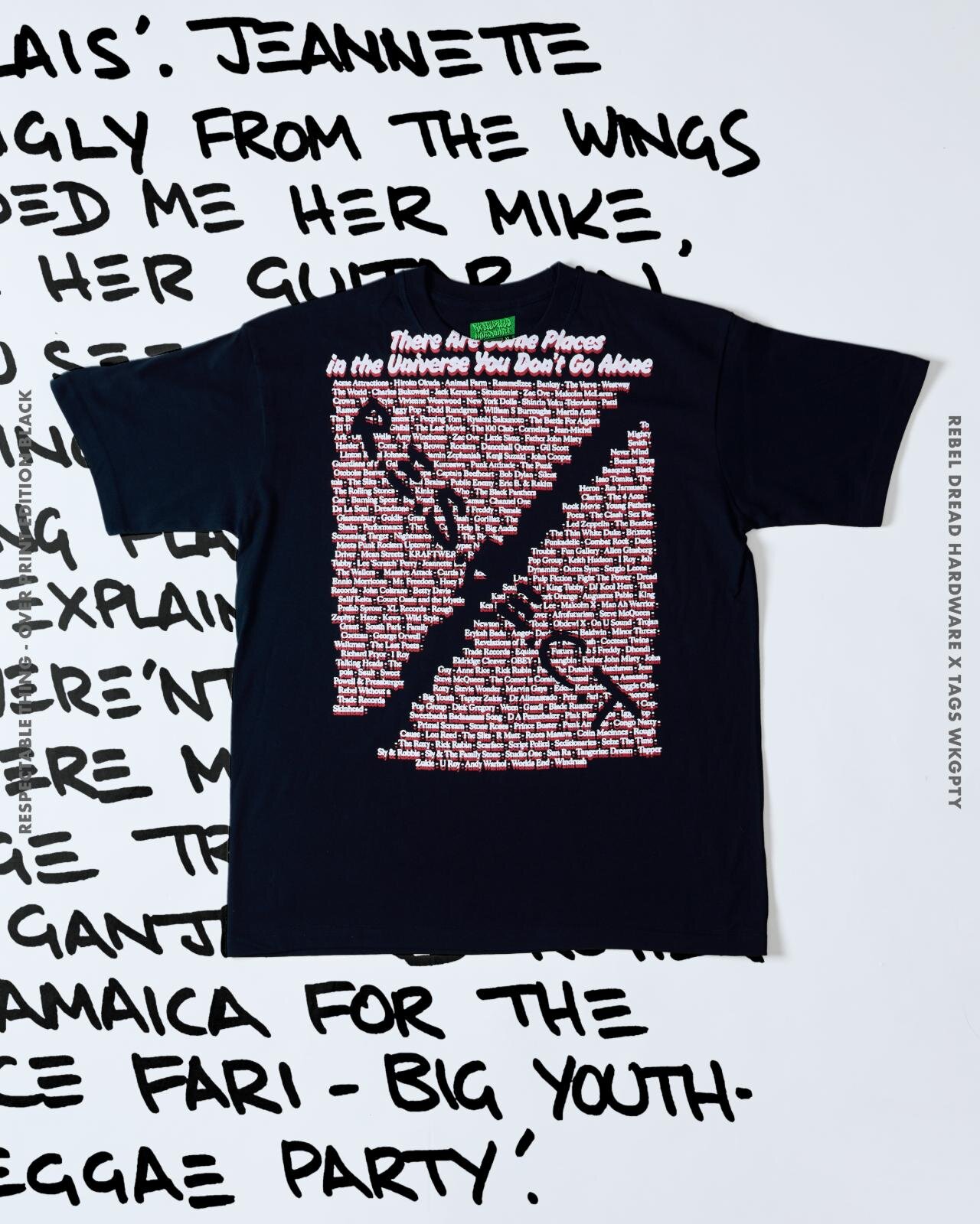 レベル ドレッド ハードウェアのTシャツ、”パラシュートシャツ”風＆映画ポスターモチーフ｜写真23