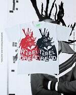 レベル ドレッド ハードウェアのTシャツ、”パラシュートシャツ”風＆映画ポスターモチーフ｜写真5