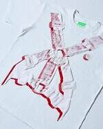 レベル ドレッド ハードウェアのTシャツ、”パラシュートシャツ”風＆映画ポスターモチーフ｜写真13