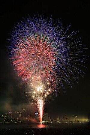 「なにわ淀川花火大会 2025」大阪市淀川区で開催、秋の夜空を彩る国内屈指の花火ショー｜写真8