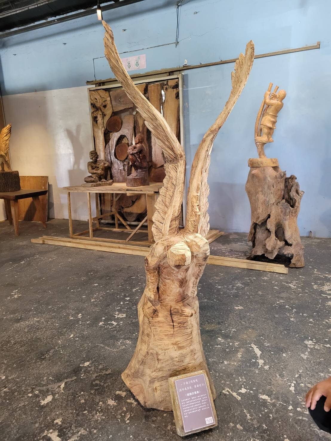 シキ・スフィン 《翼の表象》 2025年 提供：国立民族学博物館