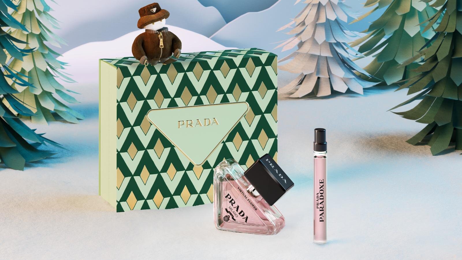 【PRADA】香水 こーひぃ。 プラダ ビューティ25年クリスマスコフレ第2弾、アイコン香水