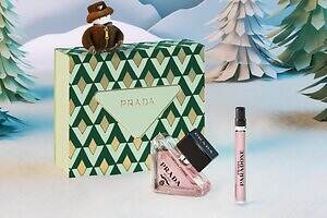プラダ ビューティ25年クリスマスコフレ第2弾、アイコン香水「パラドックス」3種の香り