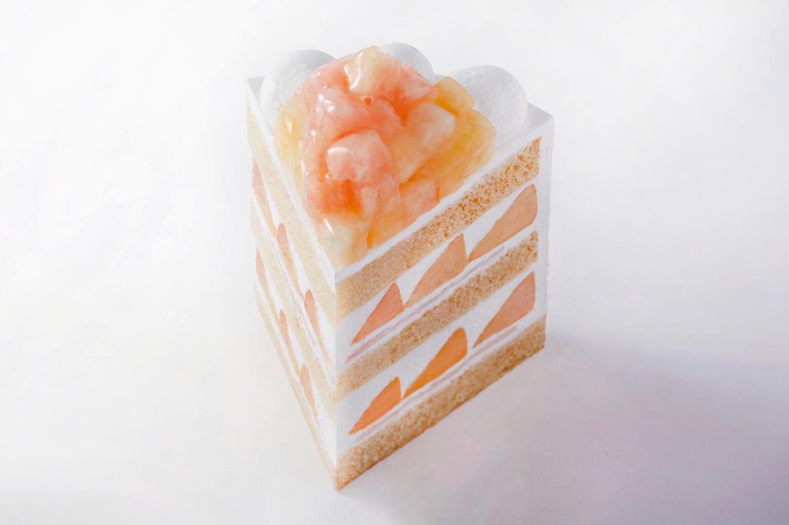 新エクストラスーパーピーチショートケーキ 3,996円 ※数量限定 