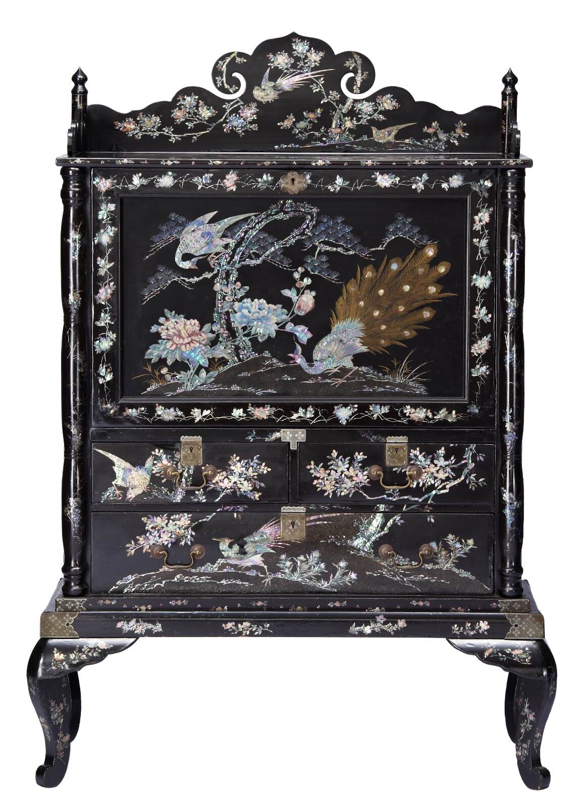 《青貝細工ビューロー》 日本 明治時代 神奈川県立歴史博物館寄託 金子皓彦コレクション