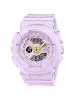 BABY-G“パステルカラー”のデジタル×アナログ腕時計、イエローケースにピンク針｜写真9