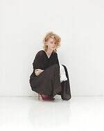 ミュベール“壁紙着想”小花柄ワンピース＆レース襟付きワークジャケット｜写真29