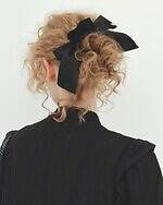 ミュベール“壁紙着想”小花柄ワンピース＆レース襟付きワークジャケット｜写真30