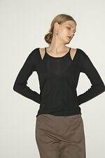 スタイリング/×ミラーの2wayレイヤードトップス、前後どちらも楽しめるVネック｜写真6