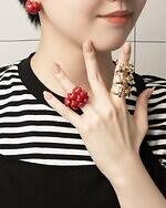 ラブ バイ イー・エム“あふれるハート”のリング＆ピアス、3連リボンのアーマーリングも｜写真29