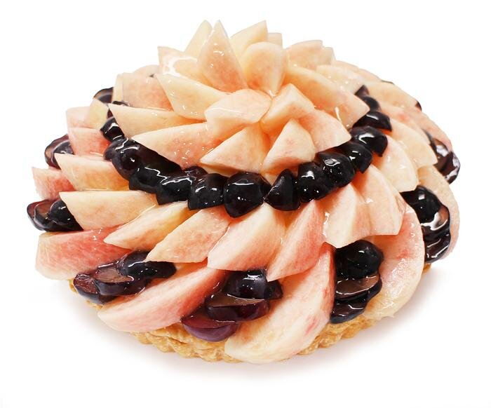 桃とぶどうのケーキ 1,200円/1ピース