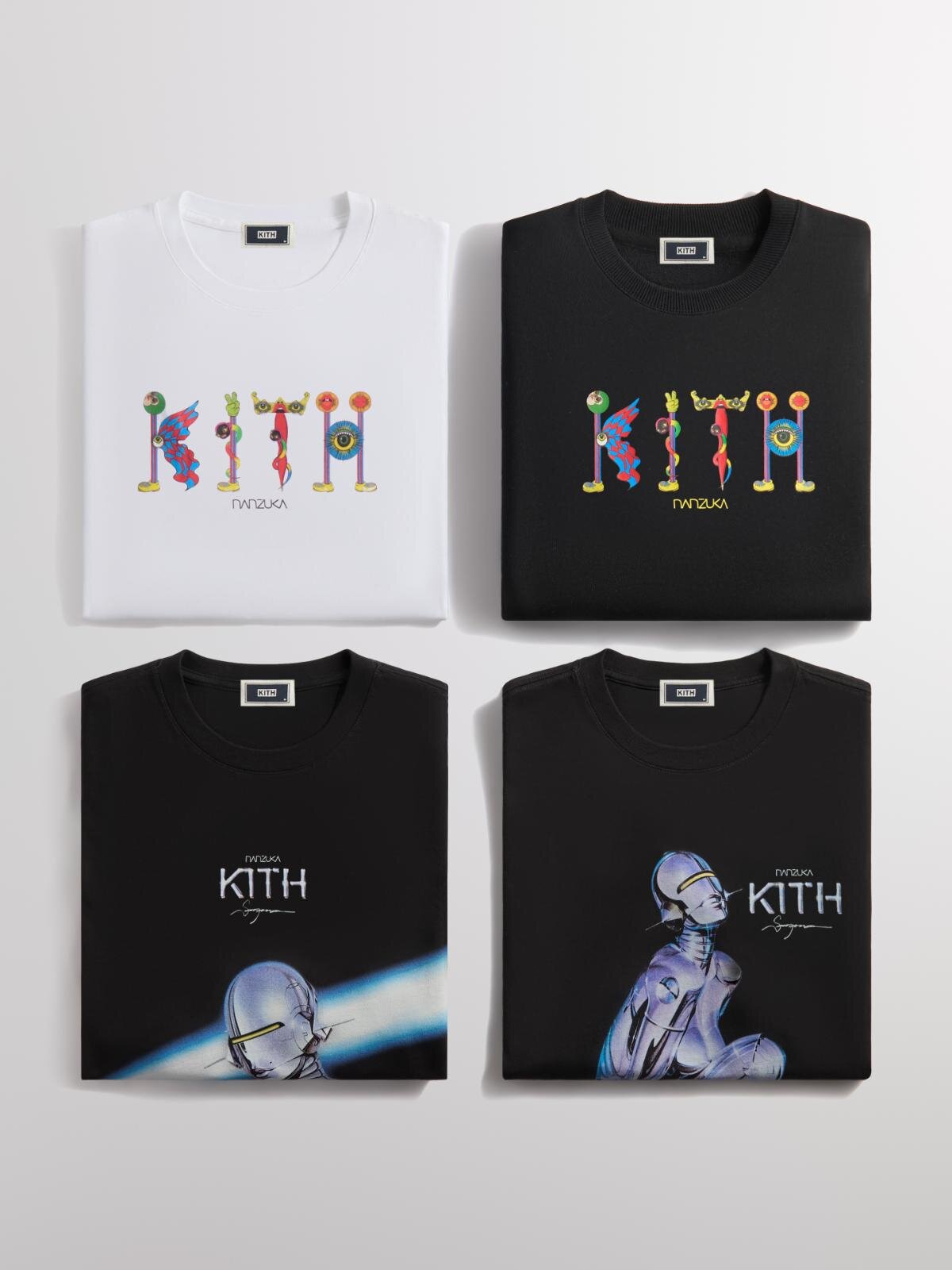Kith、空山基“セクシー ロボット”＆田名網敬一のカラフルロゴT