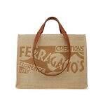 フェラガモ“ヴァラ”リボンのラフィア編みバレリーナシューズ＆フラットサンダル｜写真10