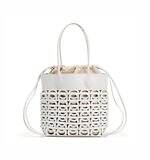 フェラガモ“ヴァラ”リボンのラフィア編みバレリーナシューズ＆フラットサンダル｜写真8