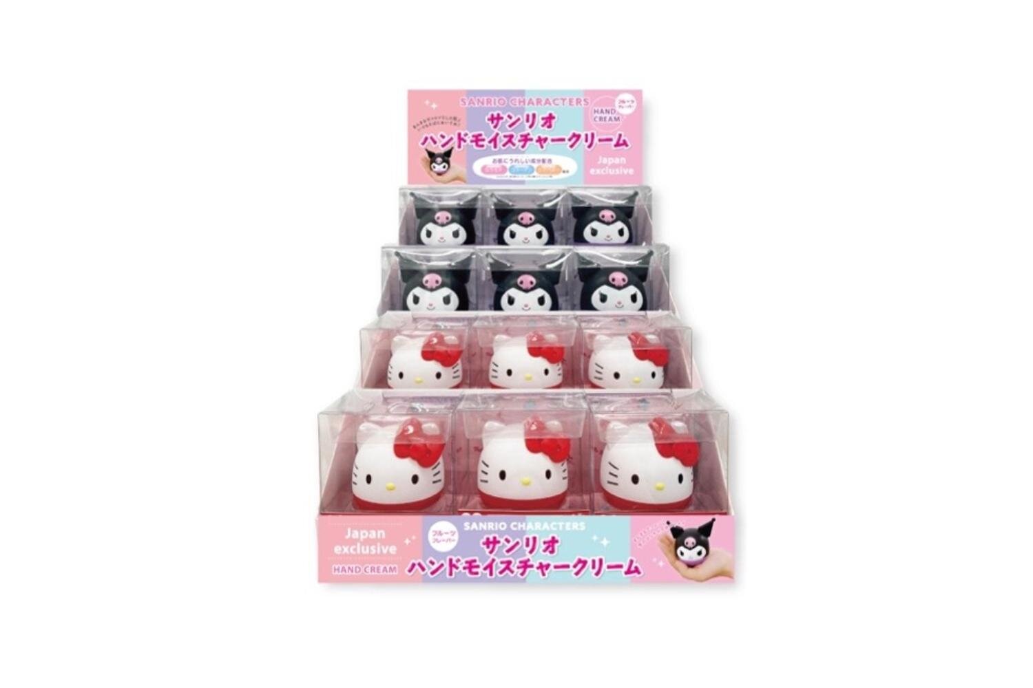 サンリオ「ハローキティ＆クロミ」コロンと手のひらサイズのハンドクリーム、ピーチとグレープの香り｜写真6