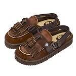 シャカから“ヘアレザー”のモカシン風サンダル、タッセル＆踵ストラップ着脱可能の4WAY｜写真2