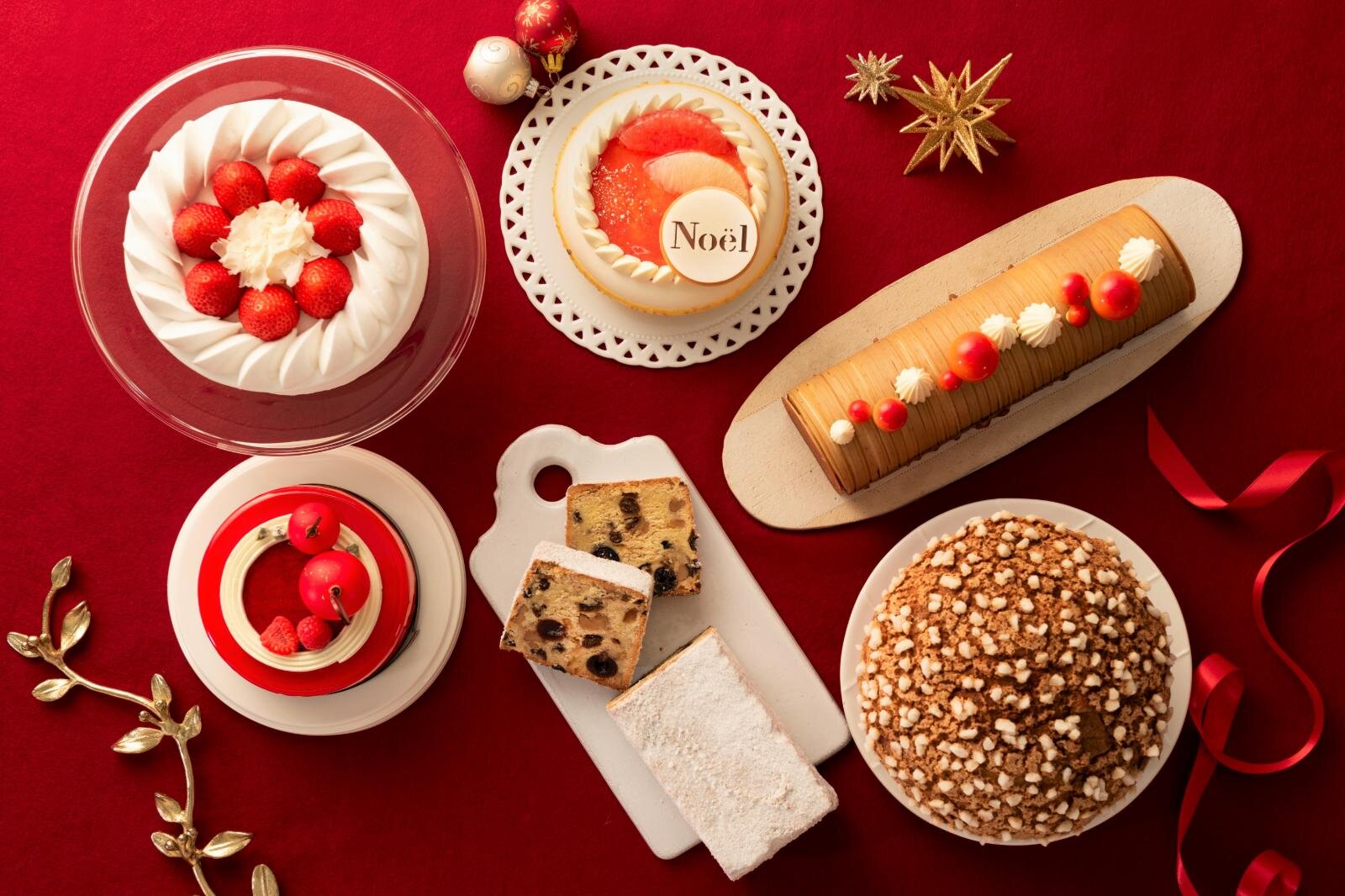 ザ・キャピトルホテル 東急25年クリスマスケーキ、“真っ赤なオーナメントチョコ”飾った苺ケーキなど｜写真4