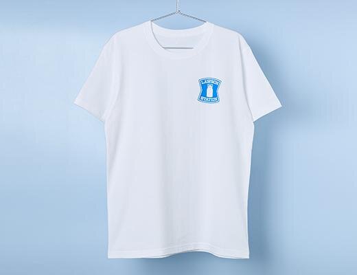 ローソンオリジナルTシャツ ミルク缶 1,780円 