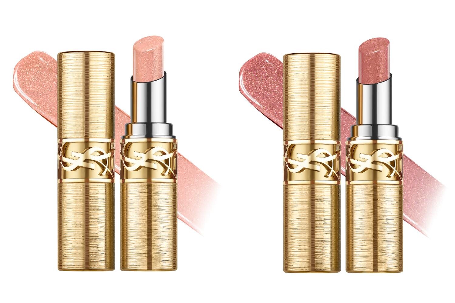(左から)YSL ラブシャイン キャンディグレーズ＜コレクター＞限定2種 21,22 各6,490円＜数量限定＞