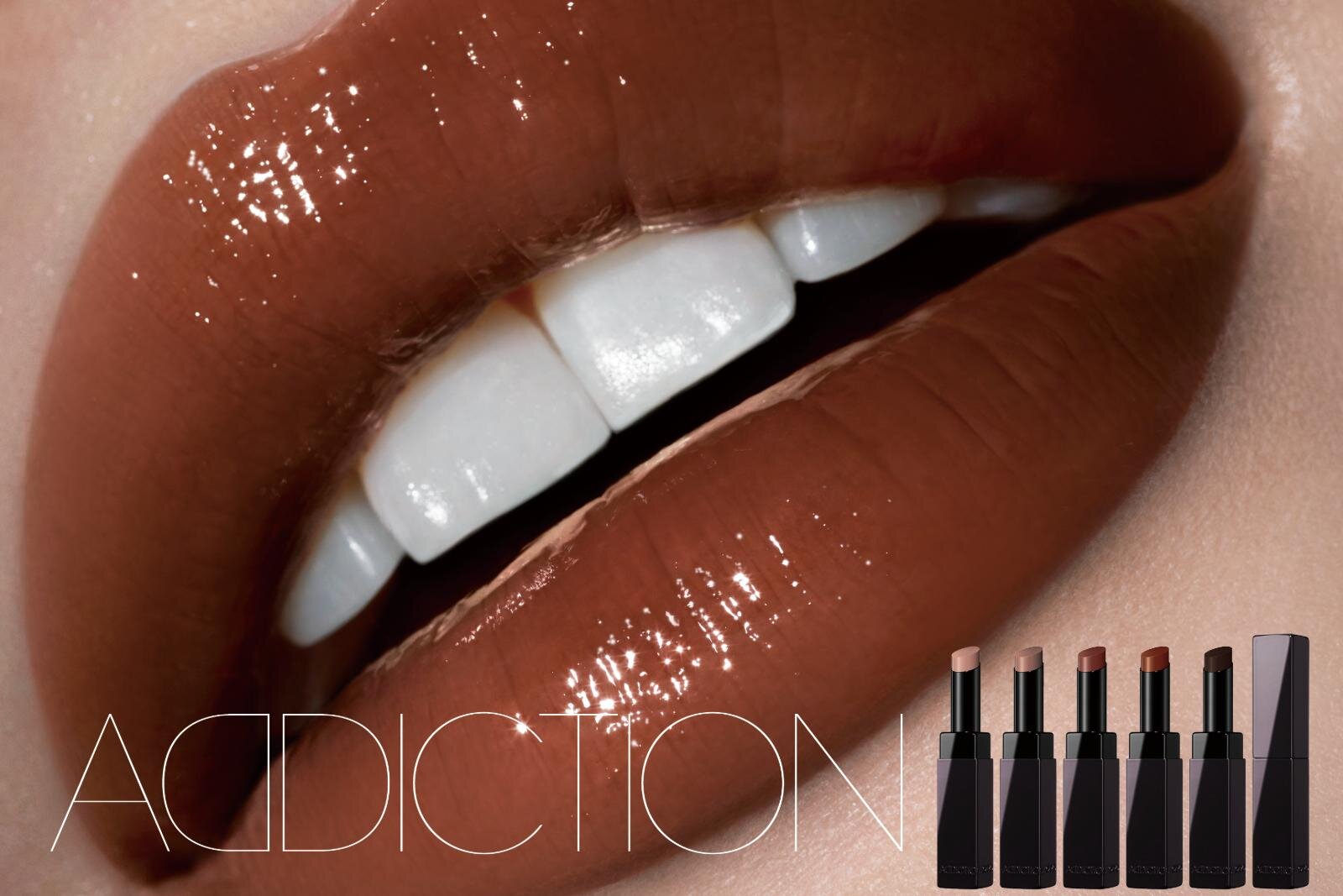 アディクション25年冬コスメ、“ガラス級のクリアな輝き”叶える洒落感リップスティック