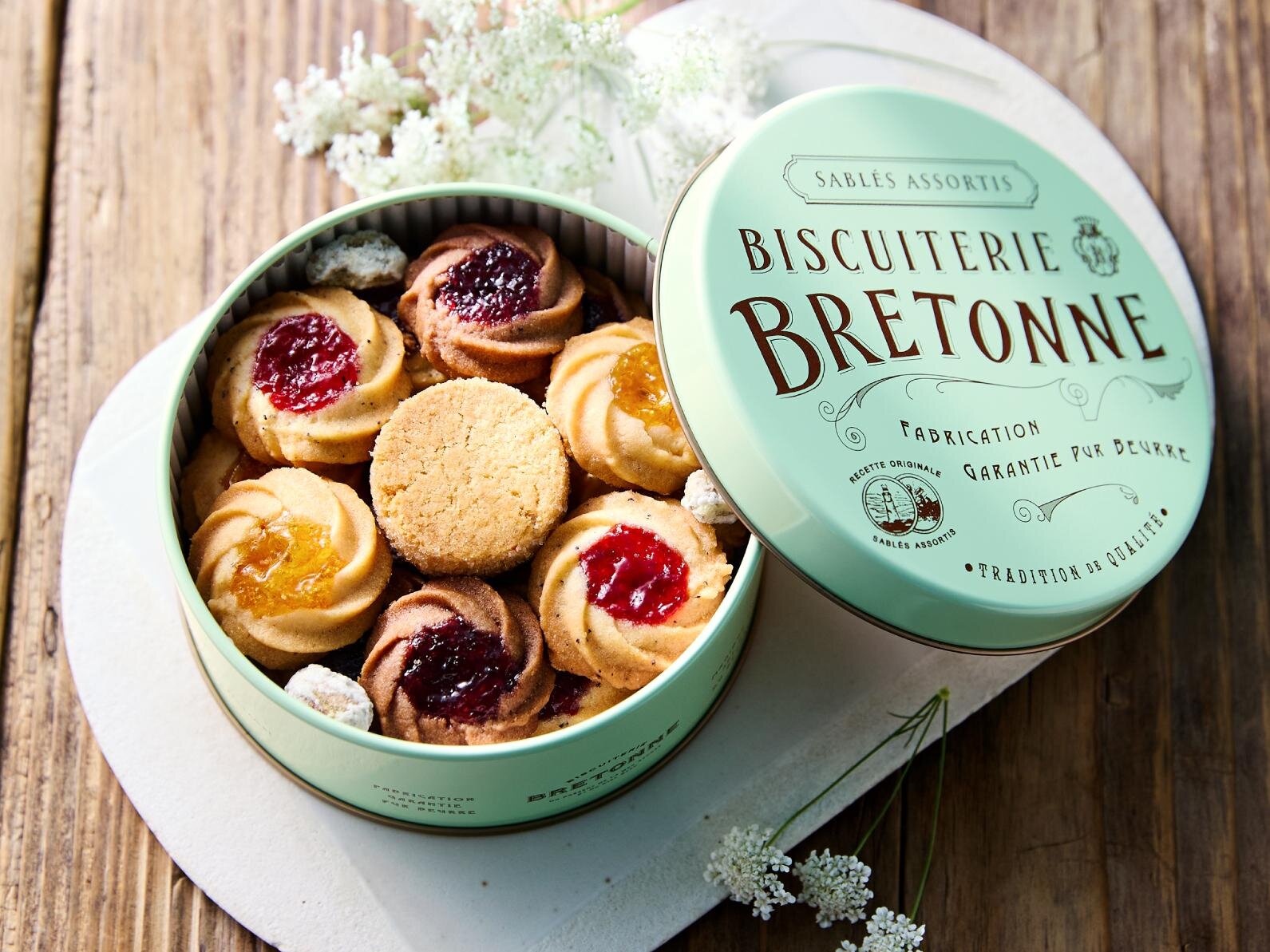 ビスキュイテリエ ブルトンヌ(BISCUITERIE BRETONNE) ミントグリーン｜写真1