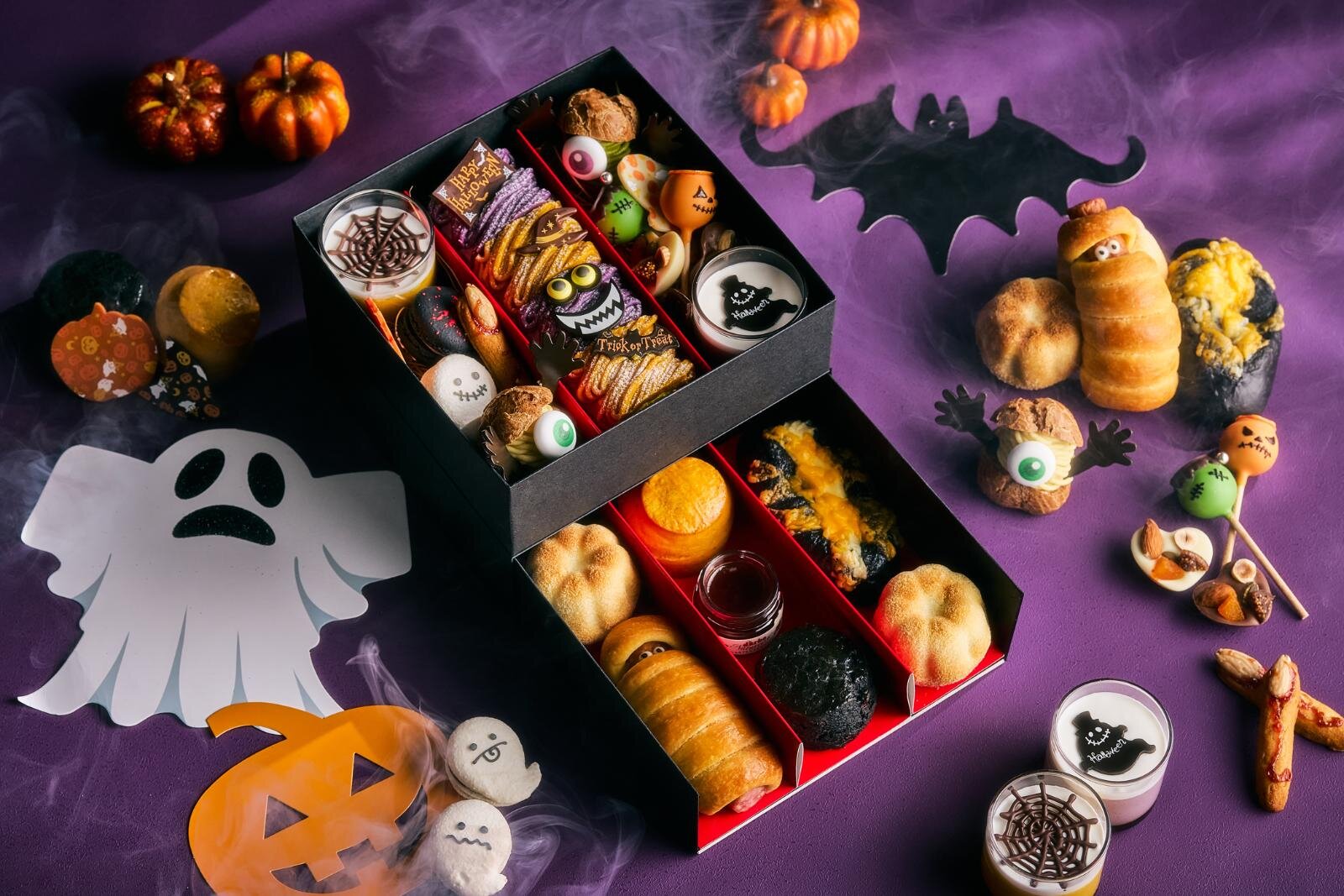 ハロウィン アフタヌーンティー テイクアウト ボックス(2名向け) 12,000円